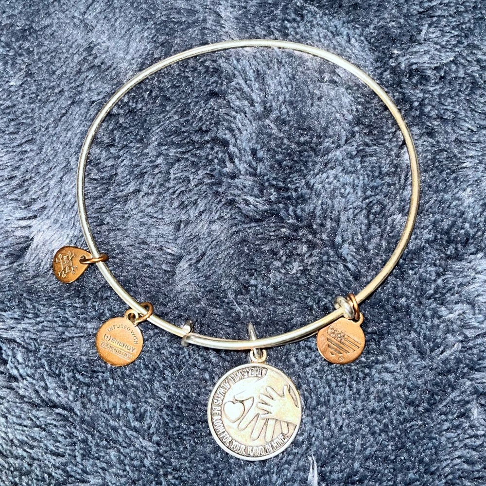 Alex & Ani Hand in Hand Bracelet
